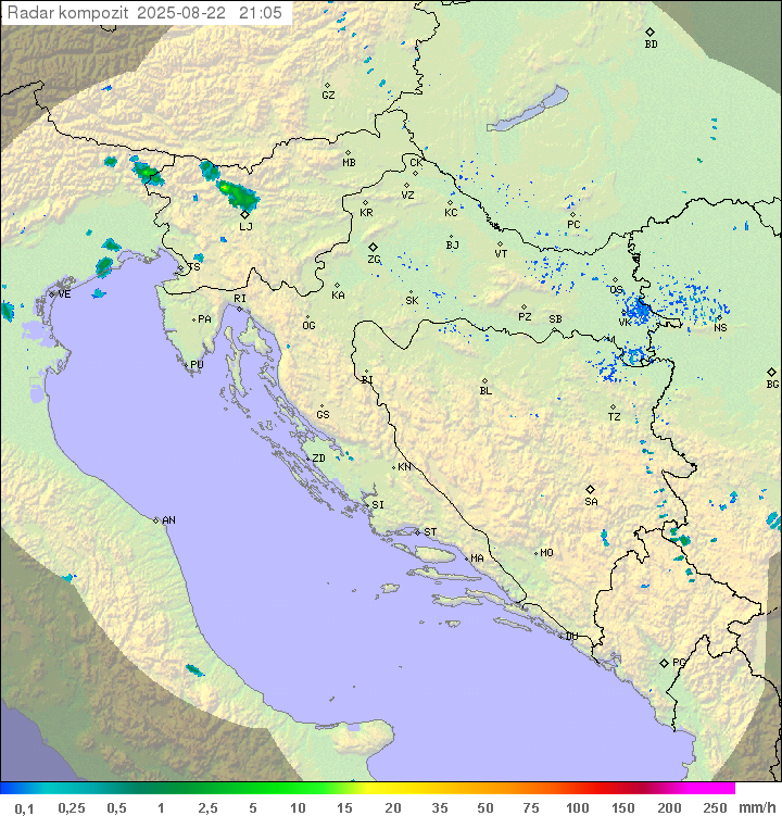 Padavine Hrvaška