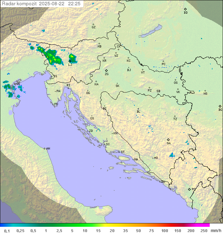 Padavine Hrvaška