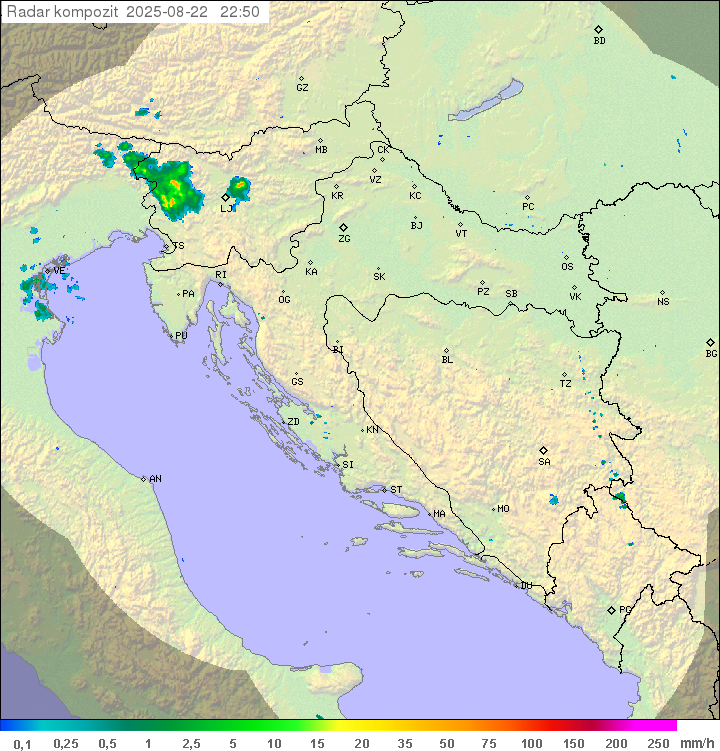 Padavine Hrvaška