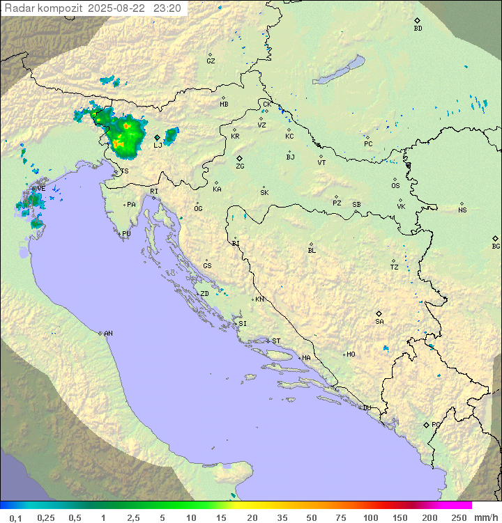 Padavine Hrvaška