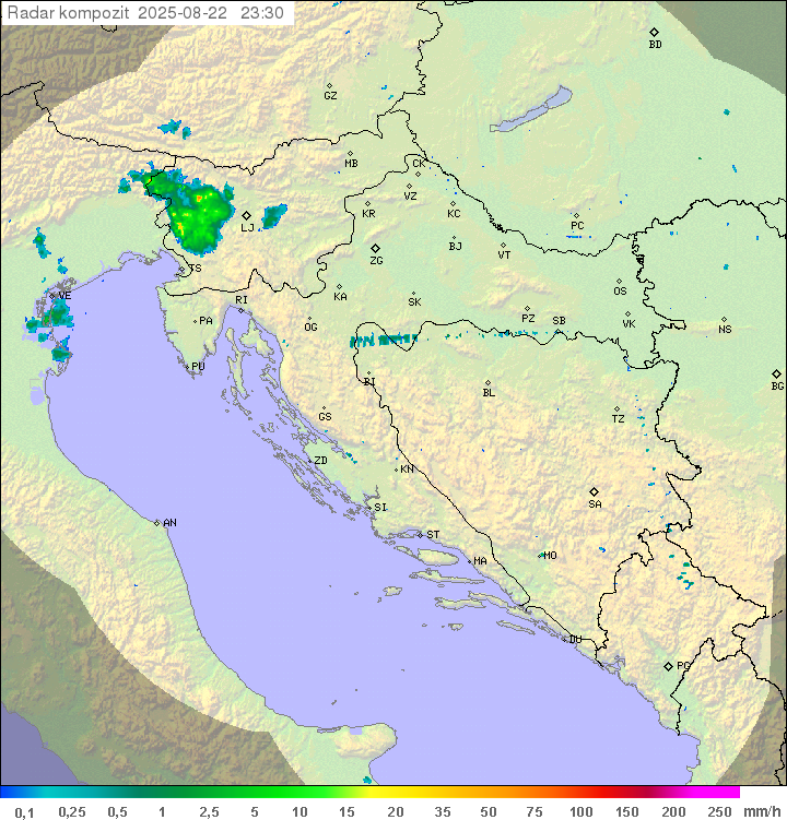 Padavine Hrvaška