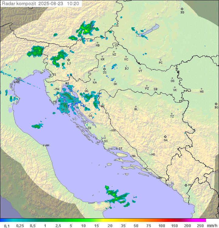 Padavine Hrvaška