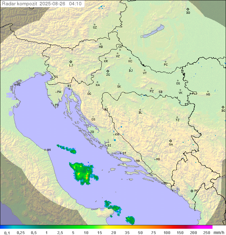 Padavine Hrvaška