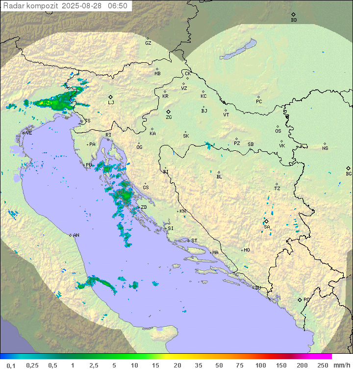 Padavine Hrvaška