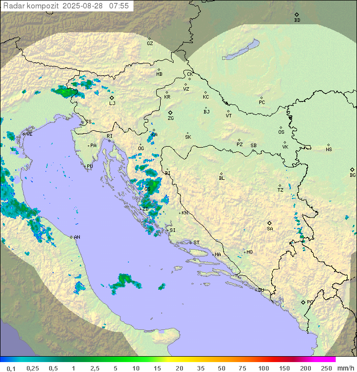 Padavine Hrvaška