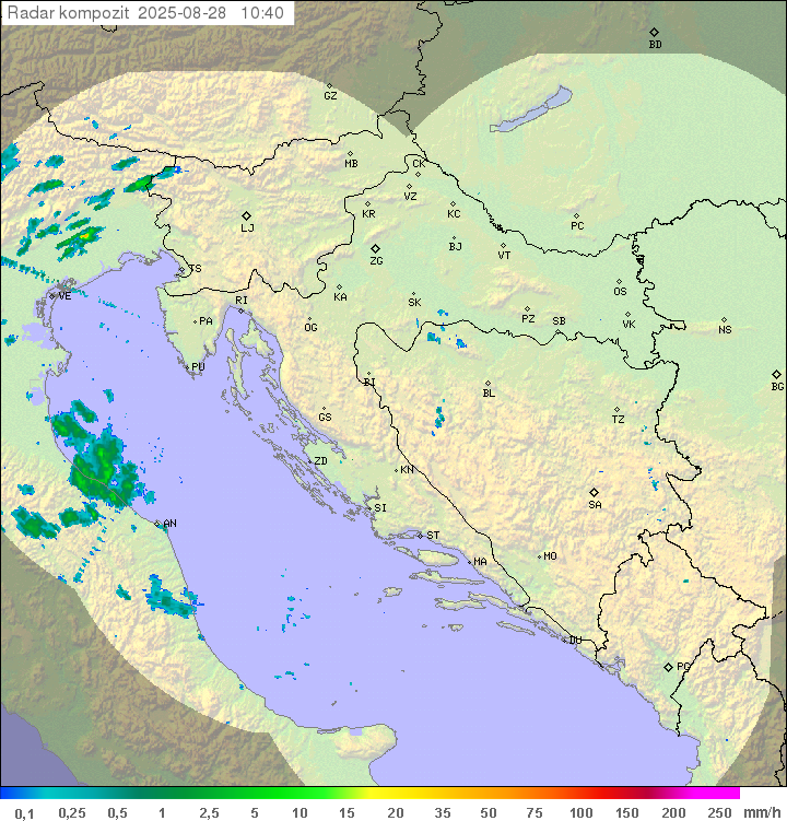 Padavine Hrvaška