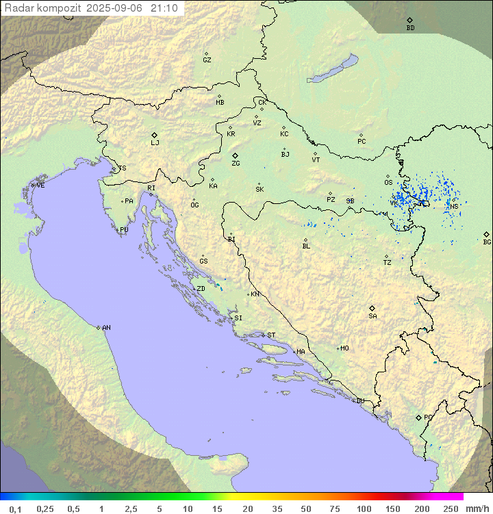 Padavine Hrvaška