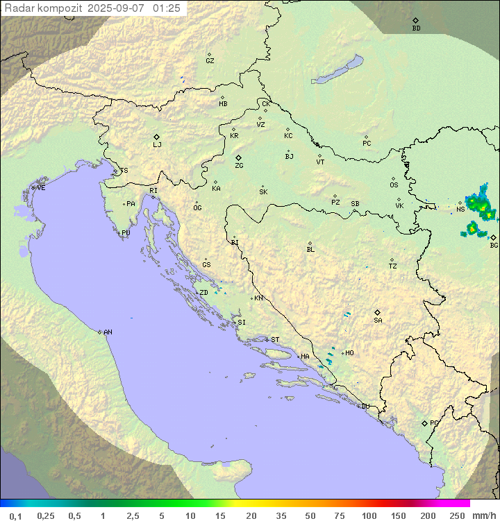 Padavine Hrvaška
