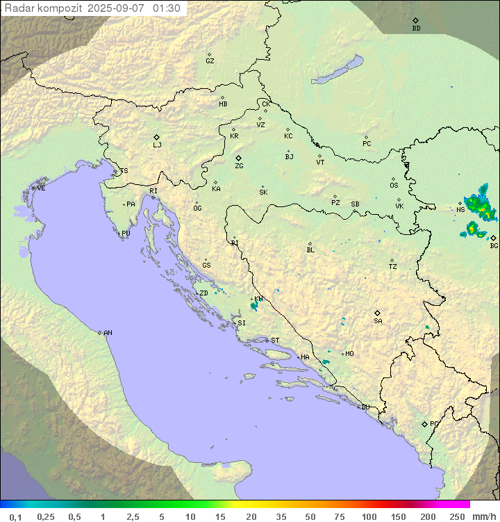 Padavine Hrvaška