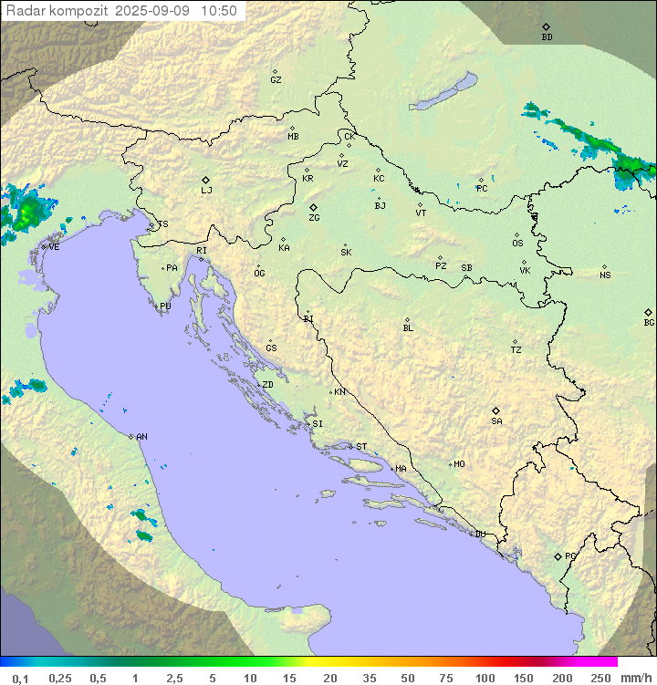 Padavine Hrvaška