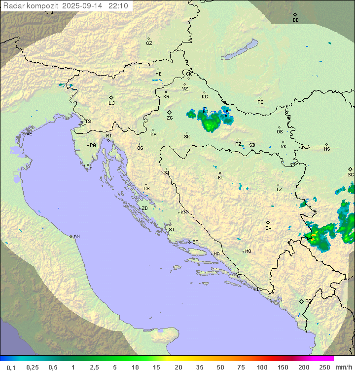 Padavine Hrvaška