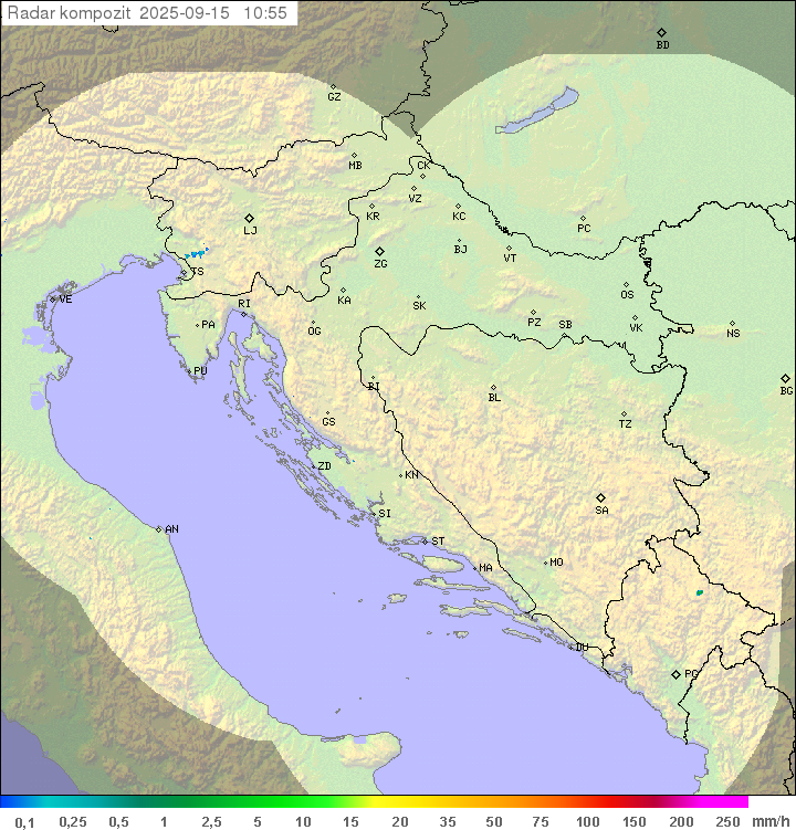 Padavine Hrvaška