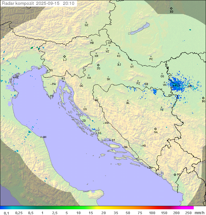 Padavine Hrvaška