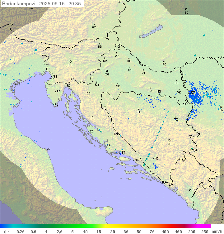 Padavine Hrvaška