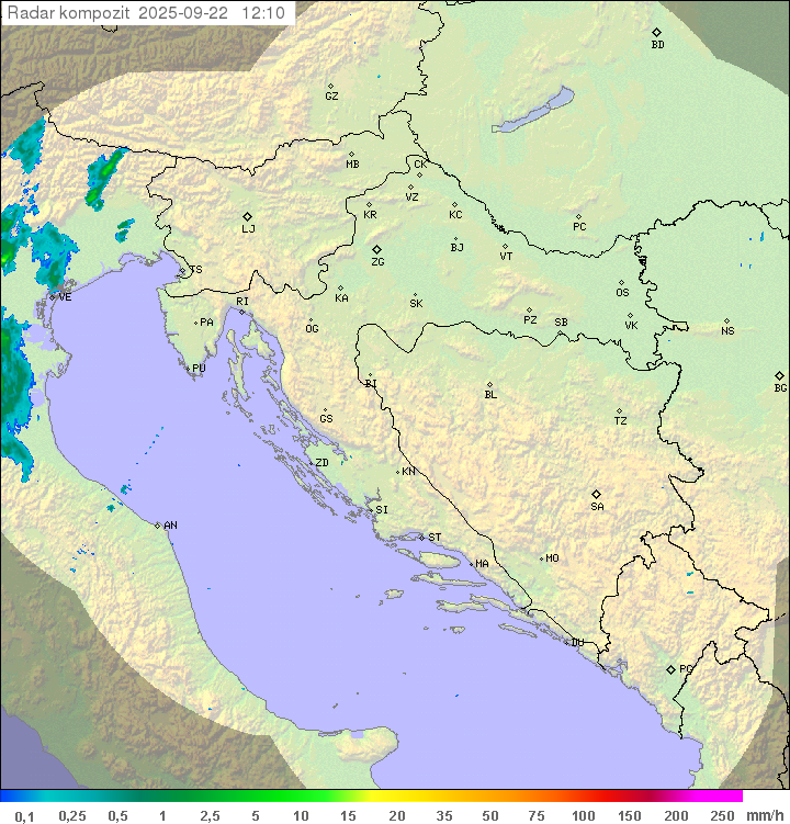 Padavine Hrvaška