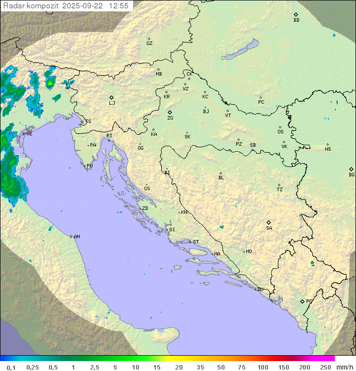 Padavine Hrvaška