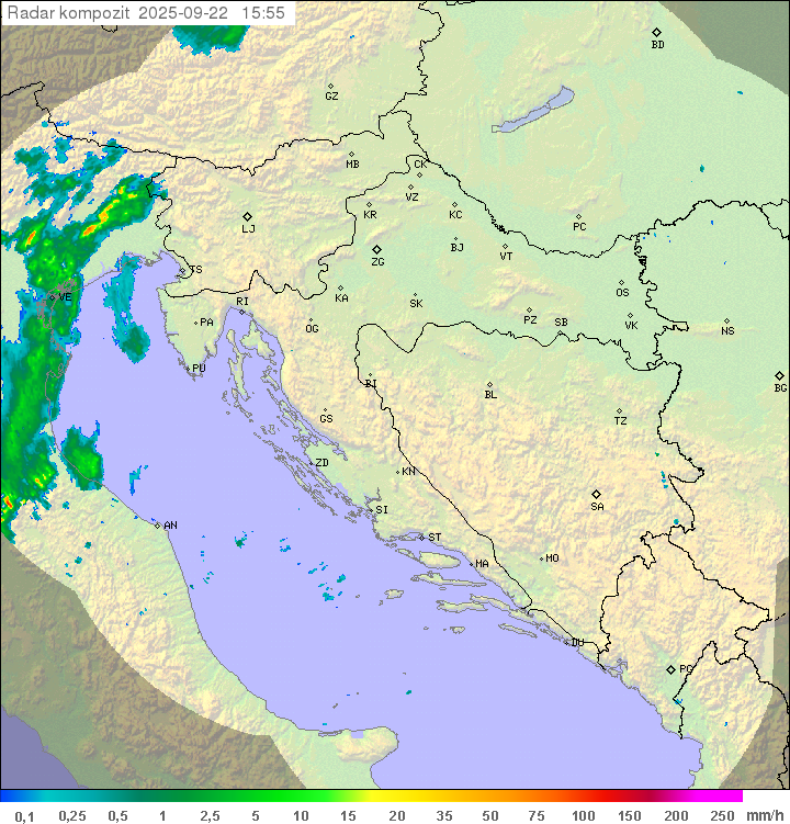 Padavine Hrvaška