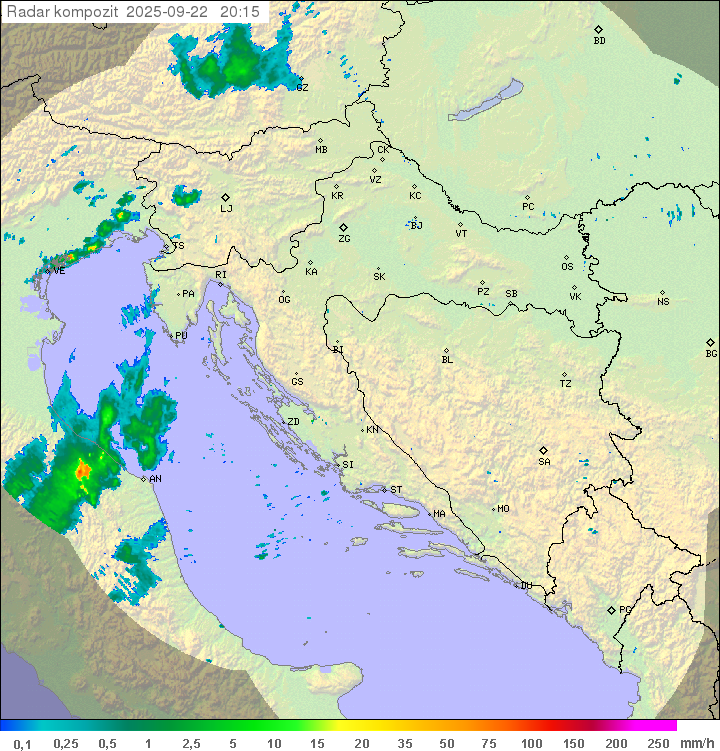 Padavine Hrvaška