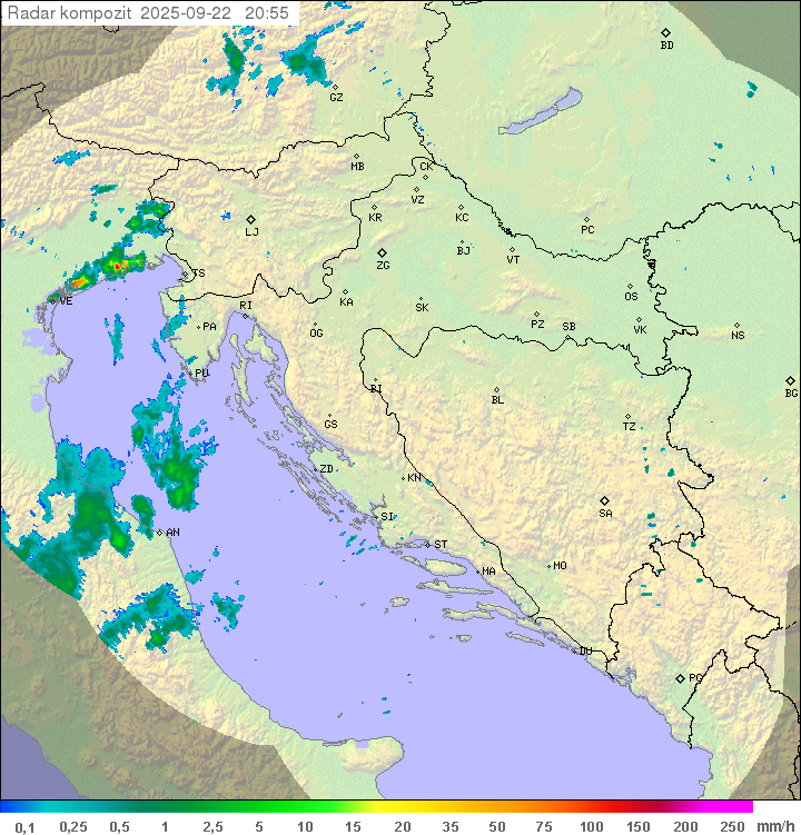 Padavine Hrvaška