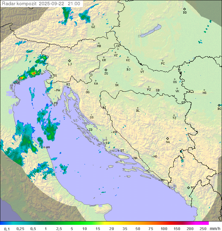 Padavine Hrvaška