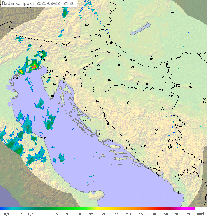 Padavine Hrvaška