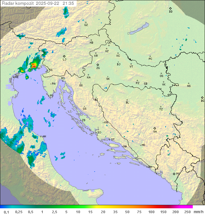 Padavine Hrvaška