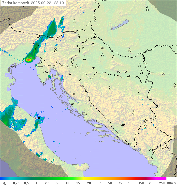 Padavine Hrvaška