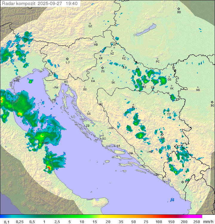 Padavine Hrvaška