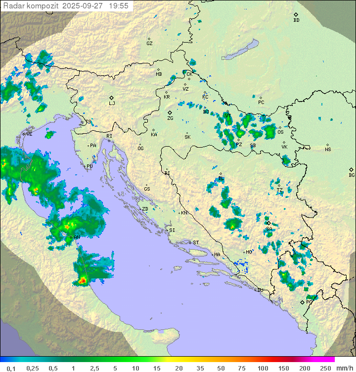 Padavine Hrvaška