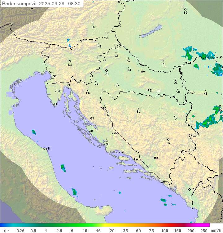 Padavine Hrvaška