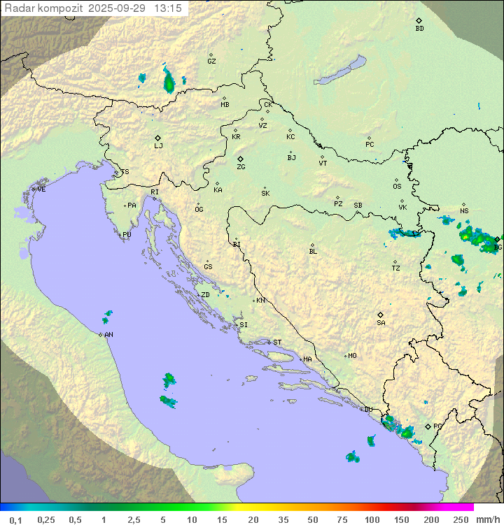 Padavine Hrvaška