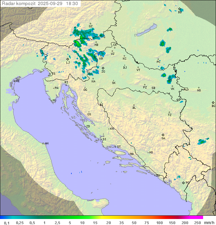 Padavine Hrvaška