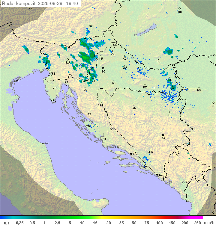 Padavine Hrvaška