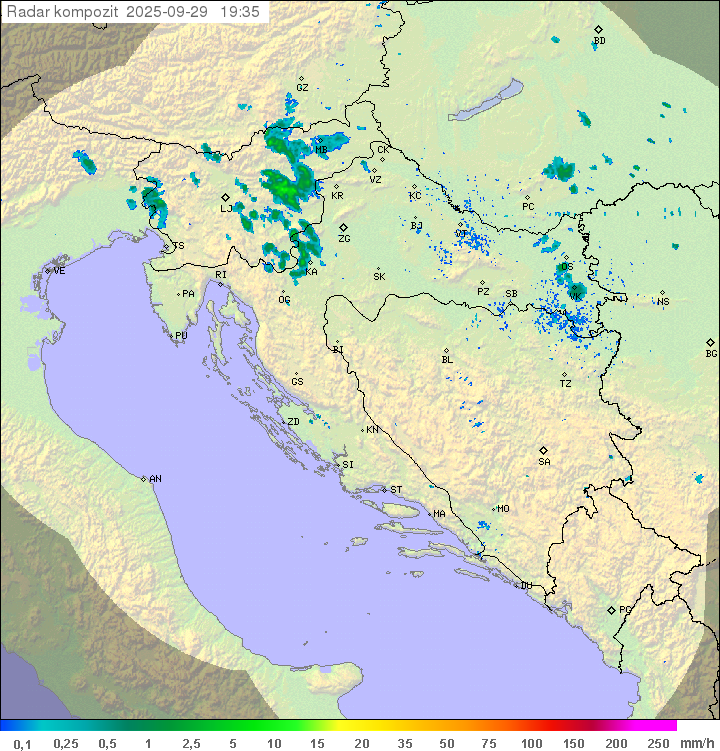 Padavine Hrvaška