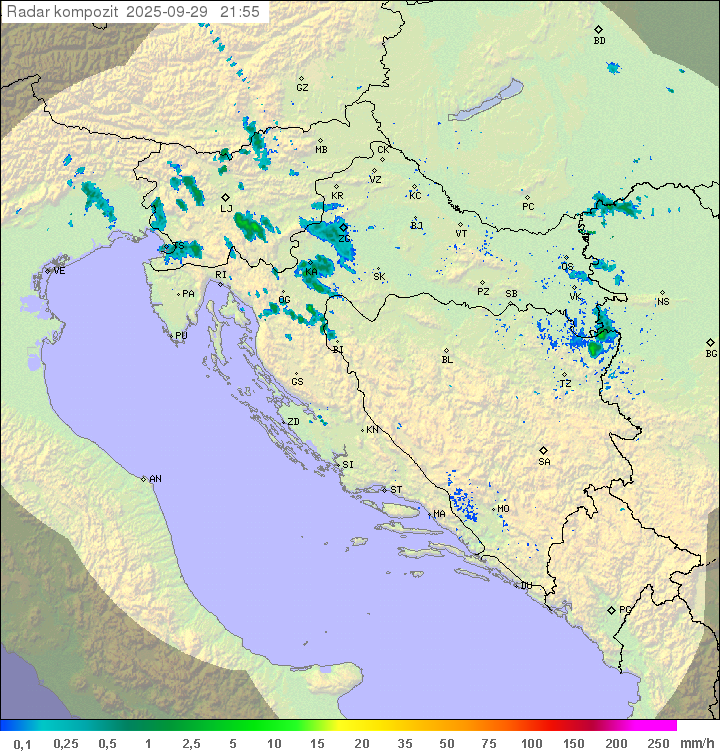 Padavine Hrvaška