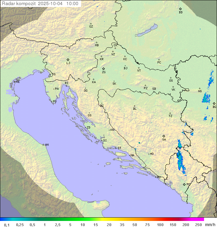 Padavine Hrvaška
