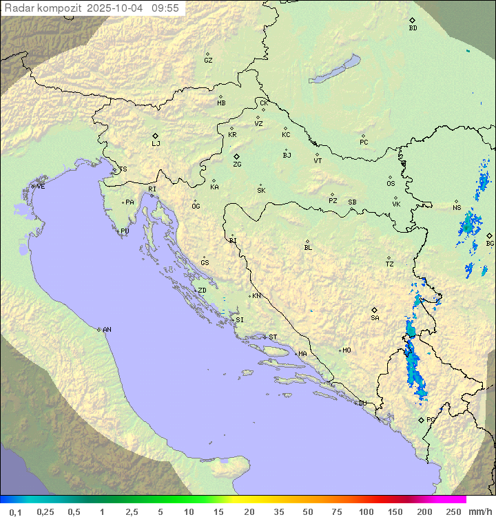 Padavine Hrvaška