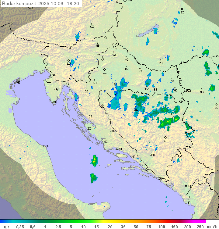 Padavine Hrvaška