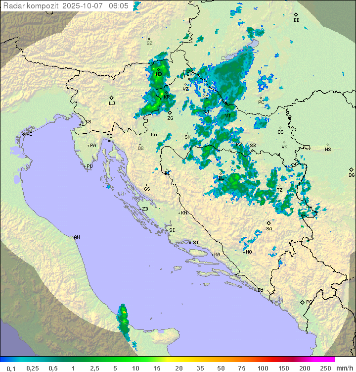 Padavine Hrvaška