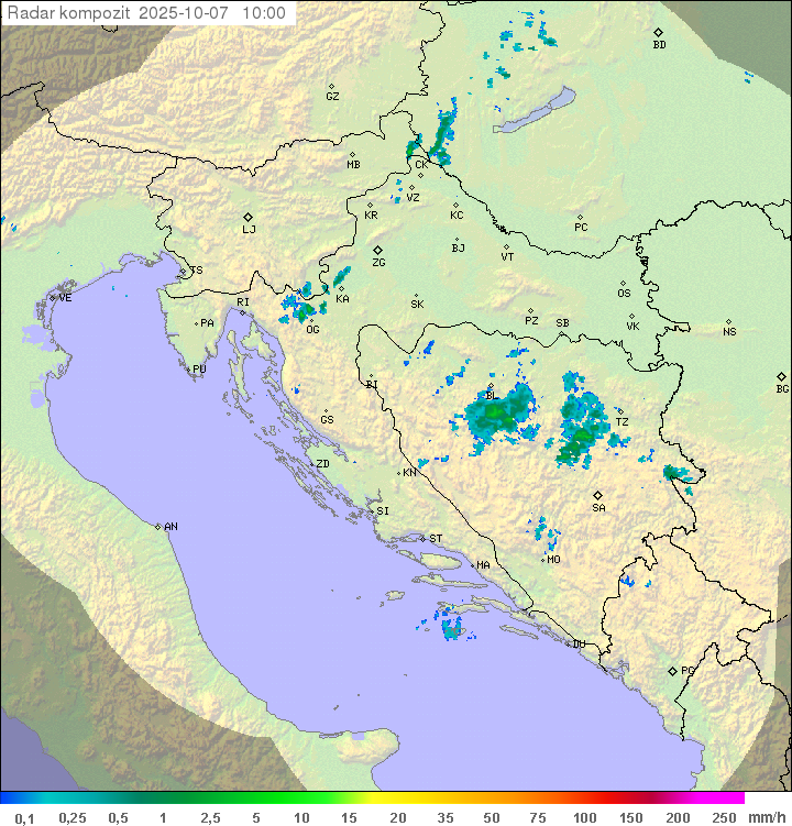 Padavine Hrvaška