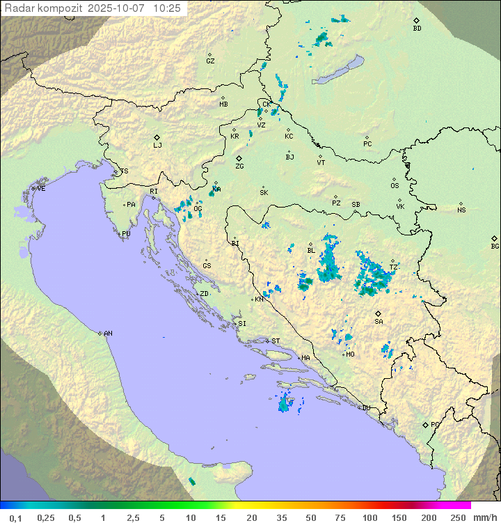 Padavine Hrvaška