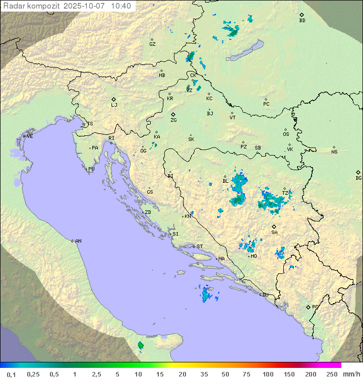 Padavine Hrvaška
