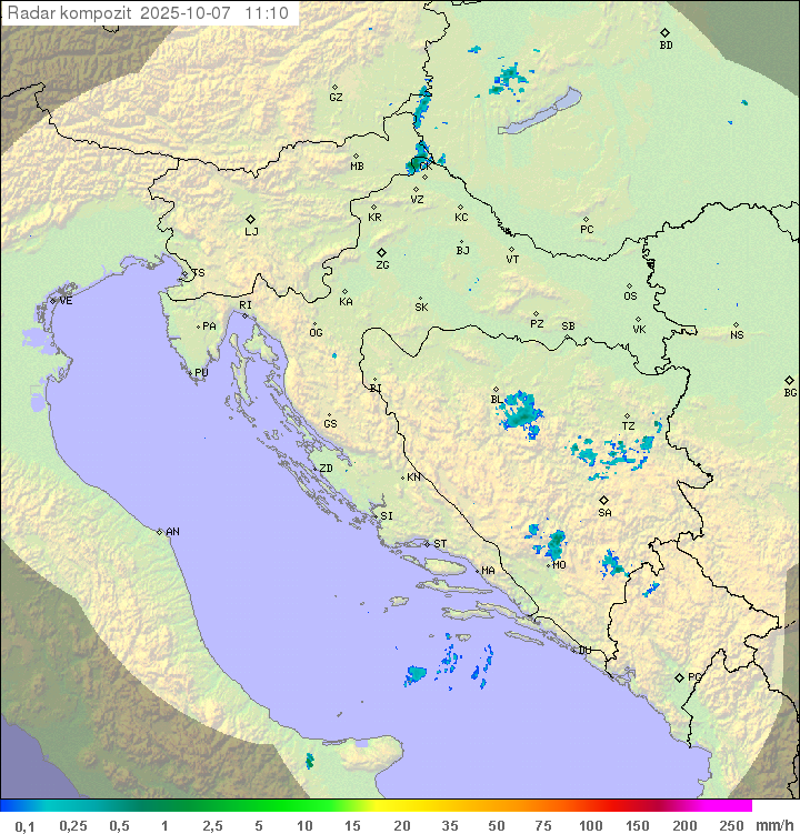 Padavine Hrvaška