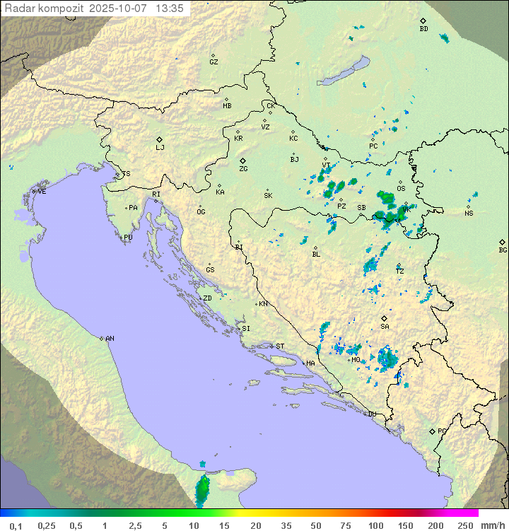 Padavine Hrvaška