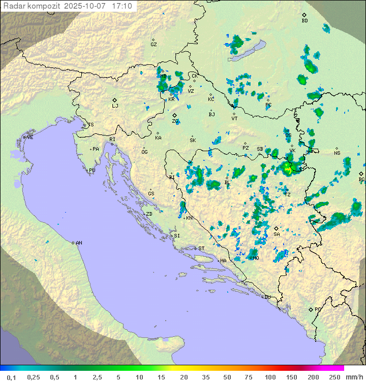 Padavine Hrvaška