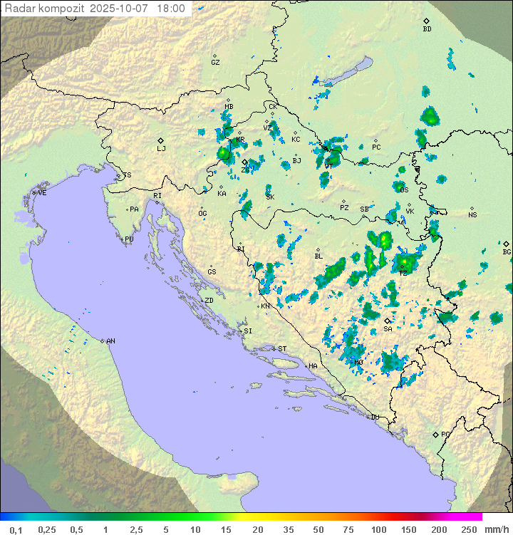 Padavine Hrvaška