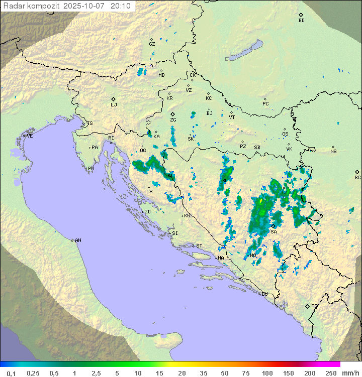 Padavine Hrvaška