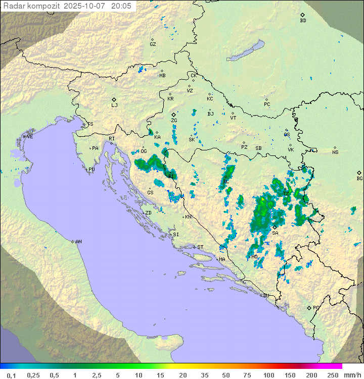Padavine Hrvaška
