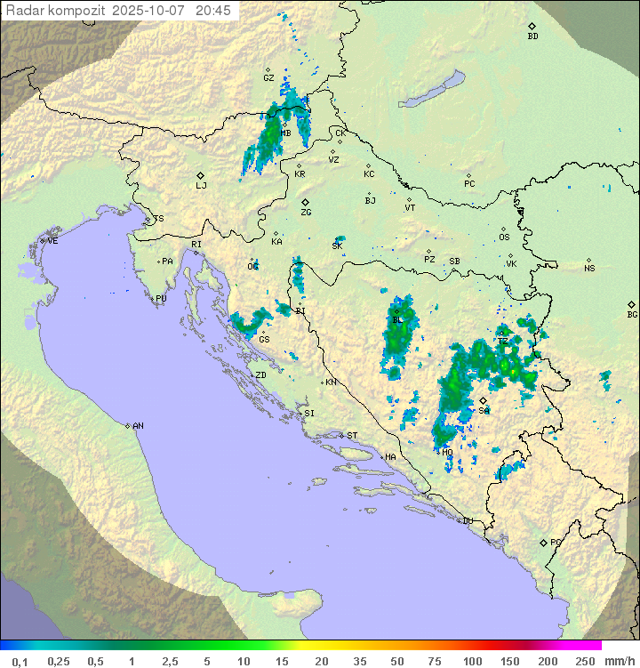 Padavine Hrvaška