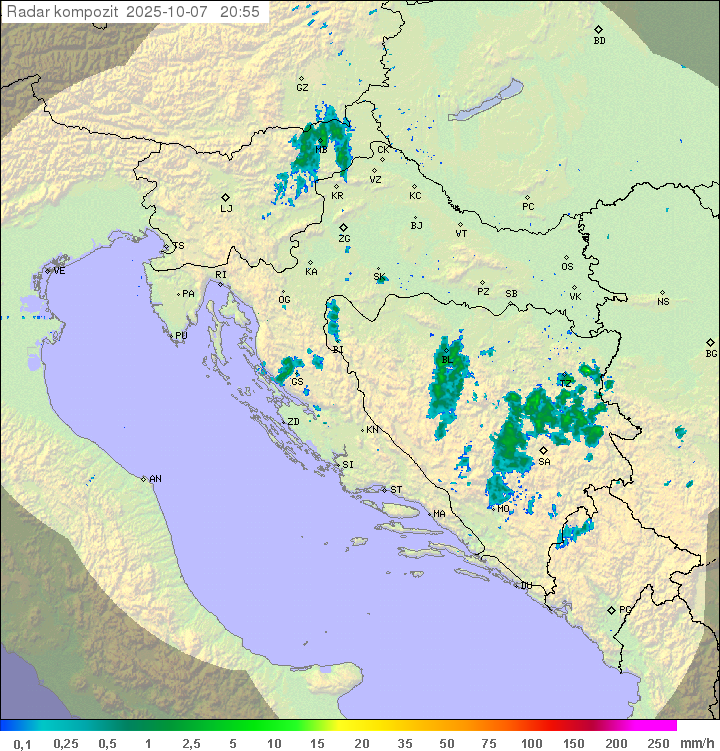 Padavine Hrvaška